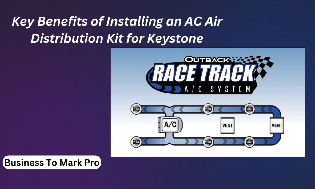 ac air distribution kit for keystone with racetrac vent system
