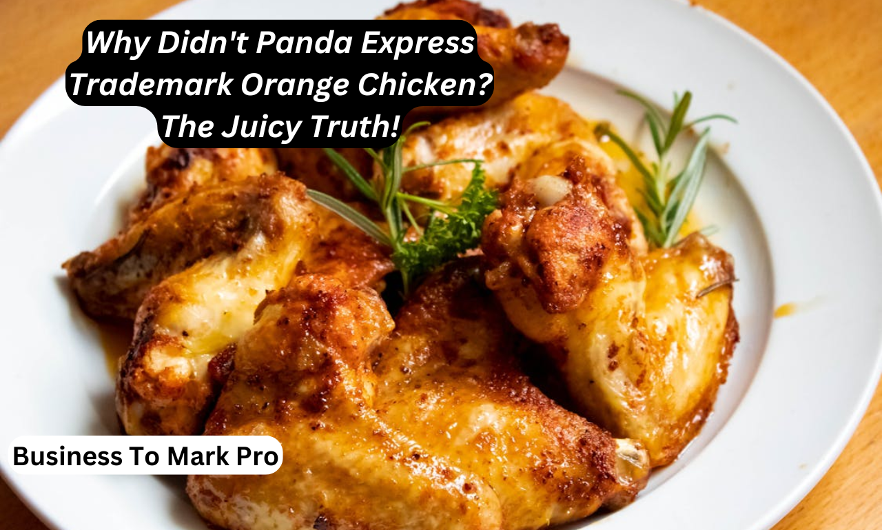 why didn't panda express trademark orange chicken